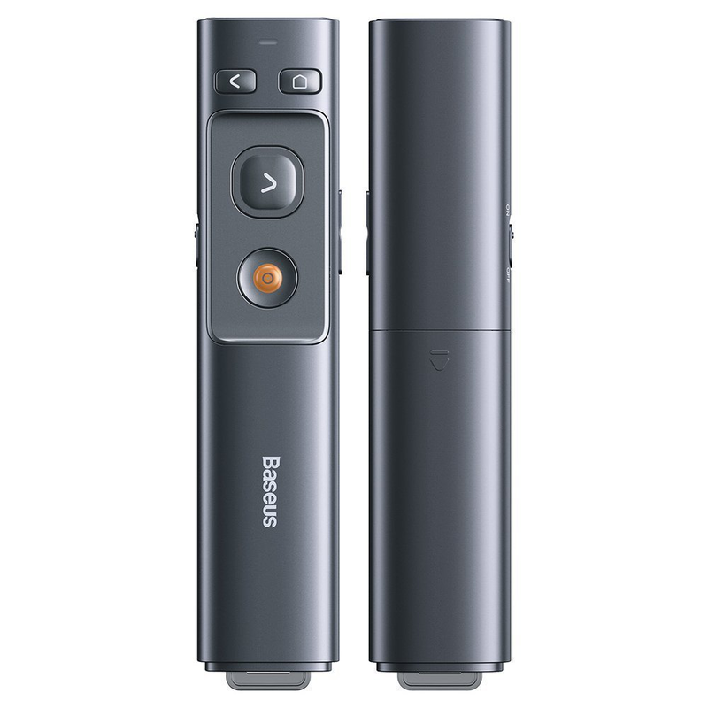 Baseus orangedot wireless laser presenter grey, , medium-null