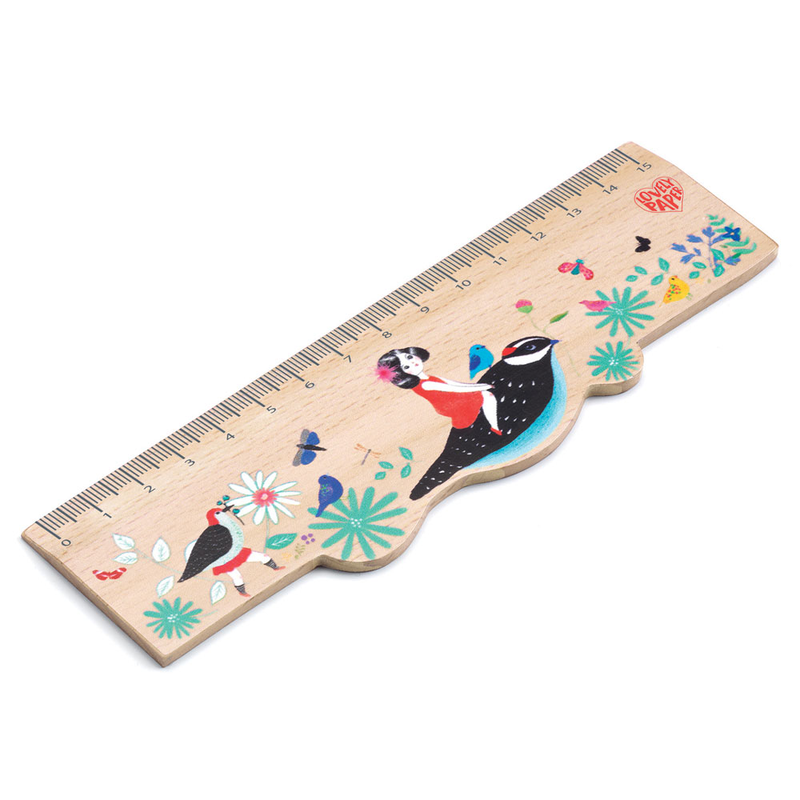Djeco wooden rulers chic, , medium-null