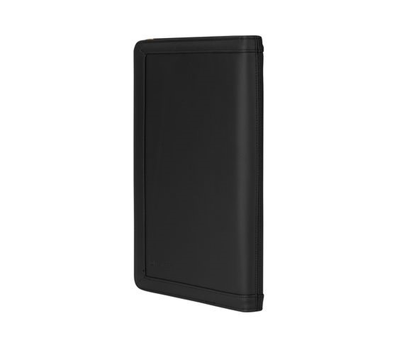 Wenger, amelie women's zippered padfolio with tablet pocket, black ( r ), , medium-null