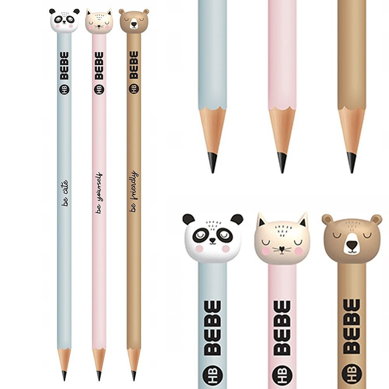Ibb pencil with topper bb friends, , medium image number null