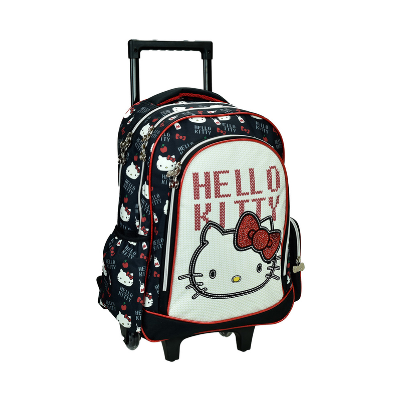 Gim junior trolley backpack hello kitty, , medium-null