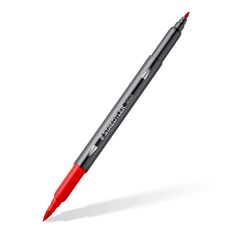 Product image: Staedtler double-ended watercolour brush pens set 18 pieces 3001TB18, , medium-null