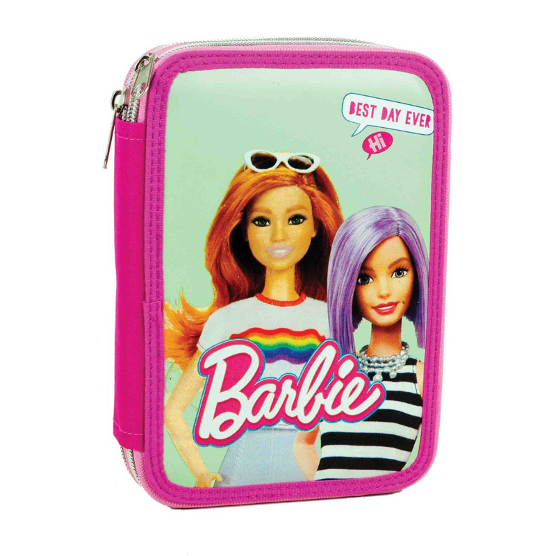 Product image: Κασετίνα διπλή barbie beauty, , medium-null