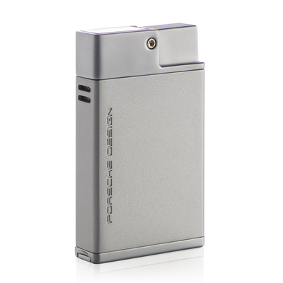 Porsche design lighter p'3631 double jet with cutter silver, , medium