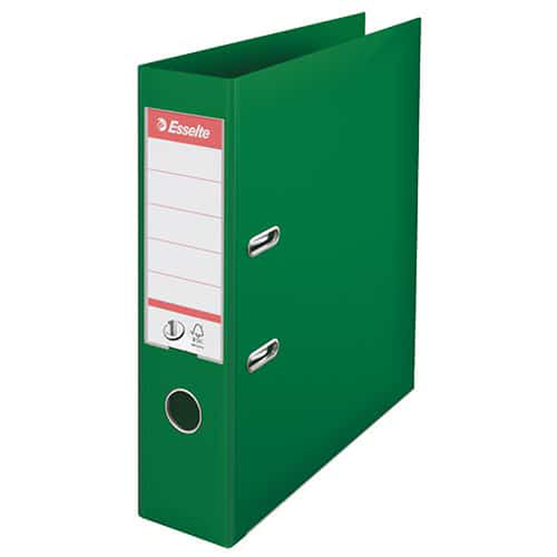 Esselte box file 75mm a4 green 811360, , medium-null