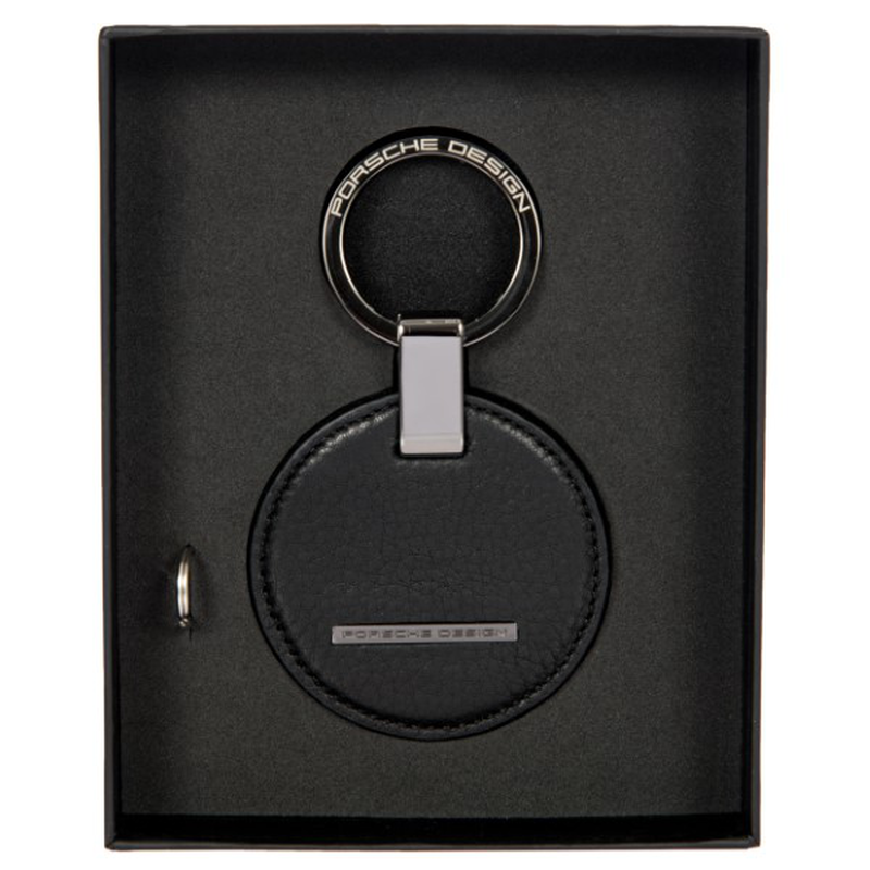 Porsche design keyring circle black, , medium-null