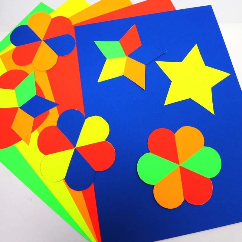 Product image: Set 15 fluoro art card sheets a3 230gr, , medium-null