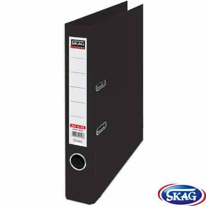 Skag box file 4cm a4 4-32 black, , medium-null