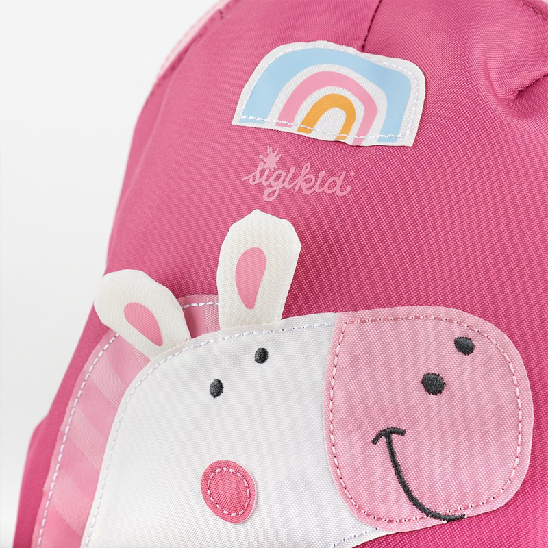 Pink horse nursery backbag, , medium-null