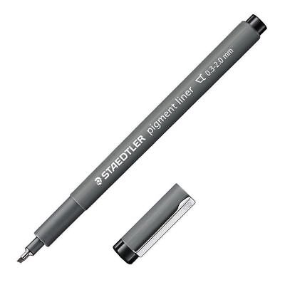 Staedtler pigment liner 01 black, , medium