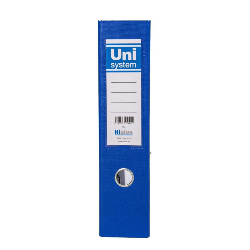 Hiplus a4 file 3 spine- blue, , medium-null