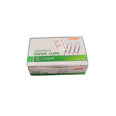 Paper clips u shape 33mm, , medium