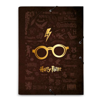 Harry potter elastic folder a4, , medium