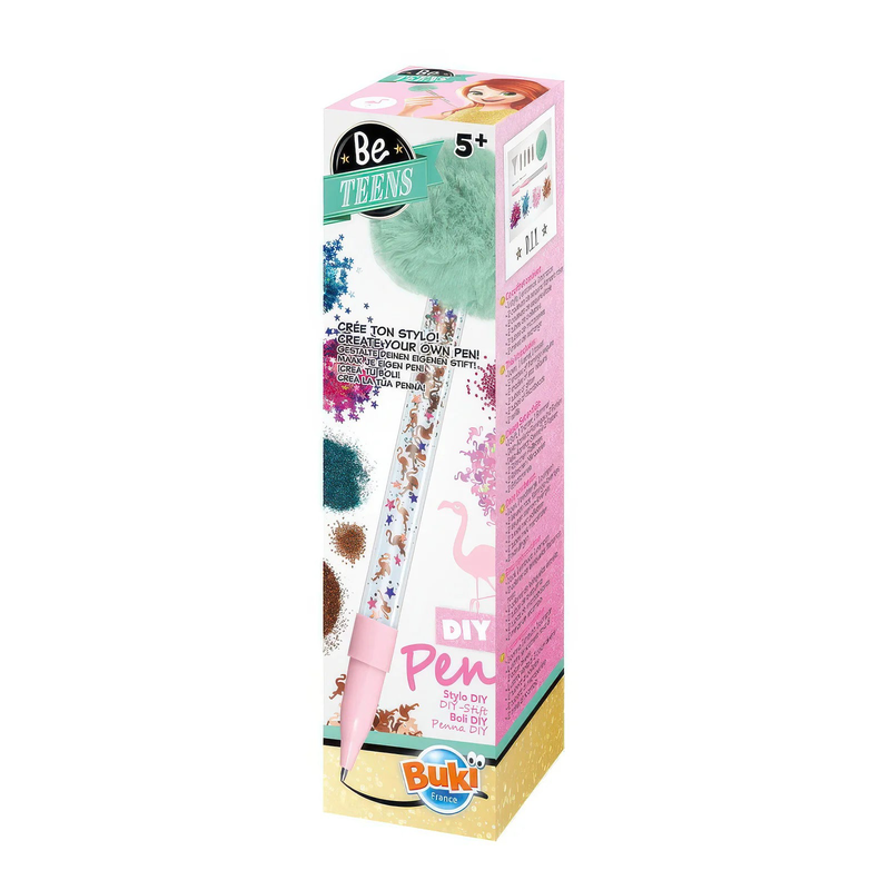 Buki be teens glitter pen - assorted-null