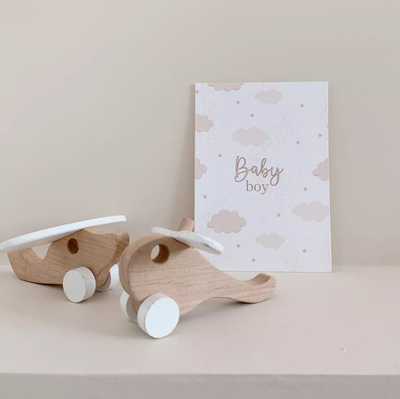 Baby boy postcard