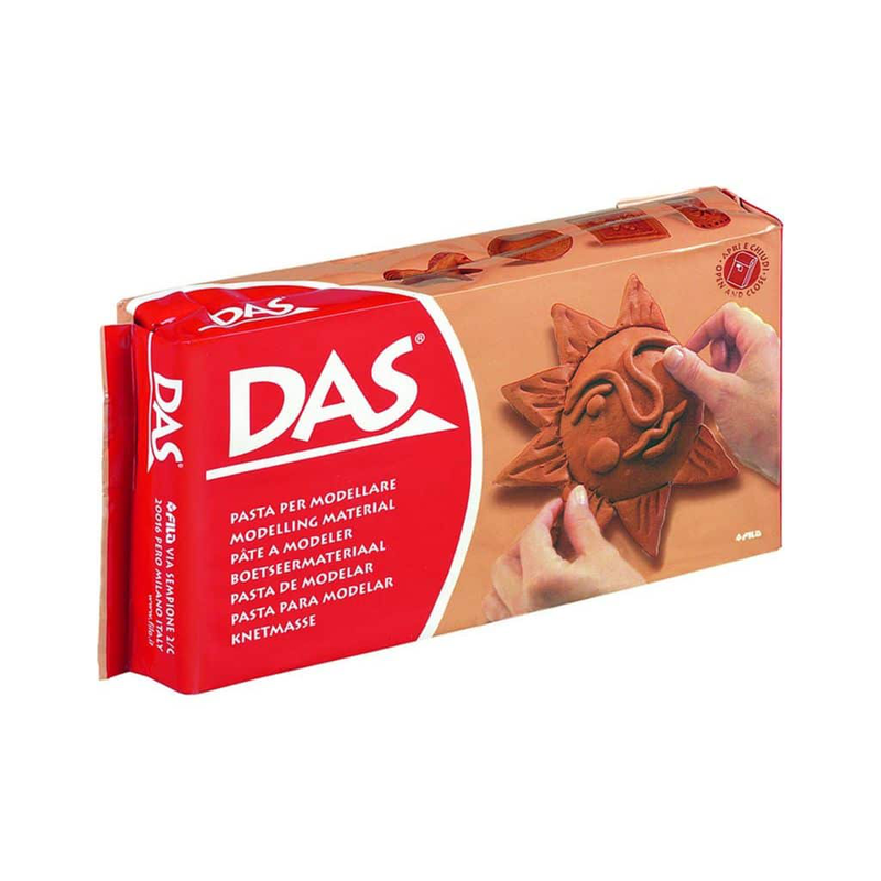 Das self hardening modelling clay 500g terracotta, , medium-null
