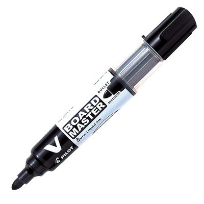 Pilot board master whiteboard marker black, , medium