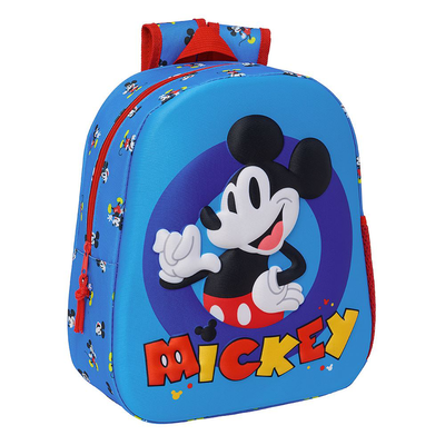 Mickey mouse 3d backpack kindergarten, , medium