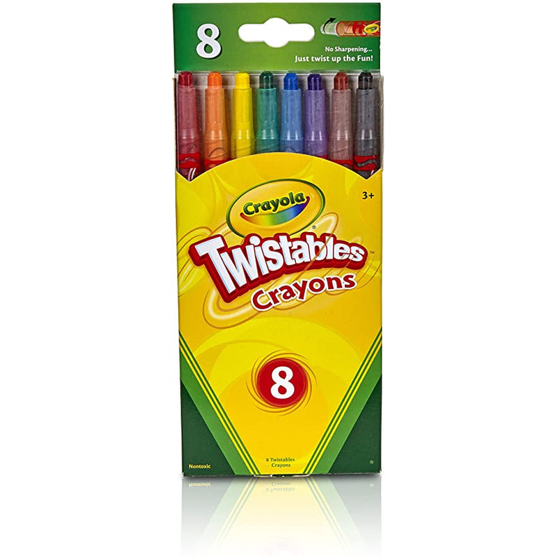 Product image: Twistable crayons, 8 traditional colors, , medium-null