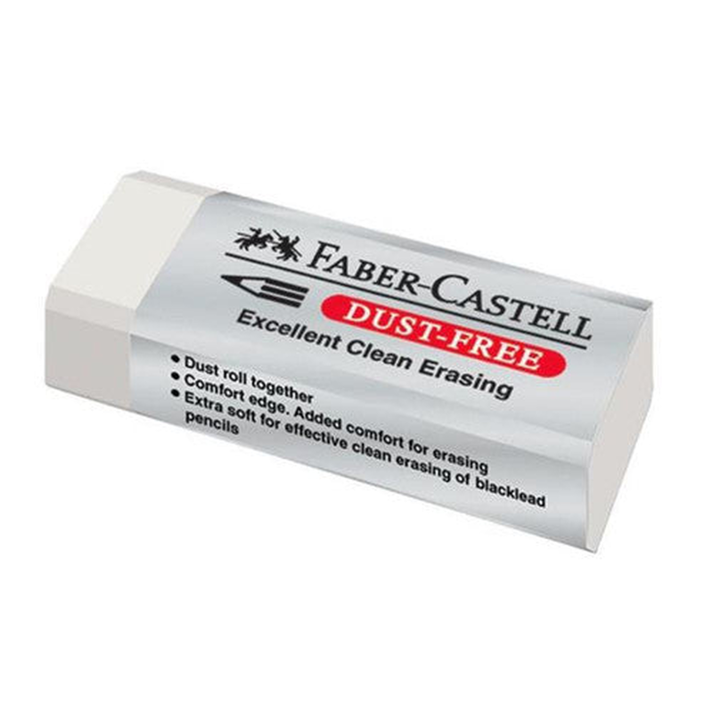 Faber castell dust-free eraser, , medium-null