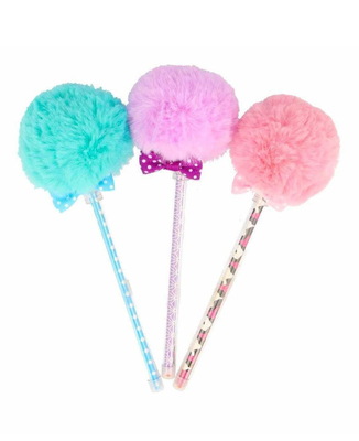 Gogopo fluffy topped ballpen - assortment, , medium