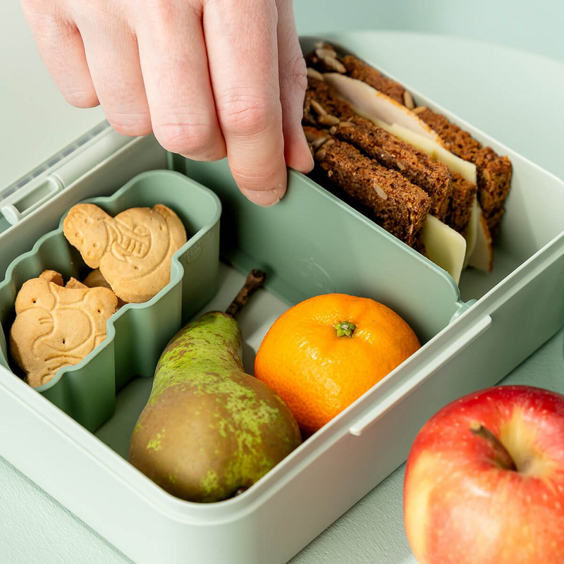 Done by deer lunch box w/divider playground - green, , medium-null