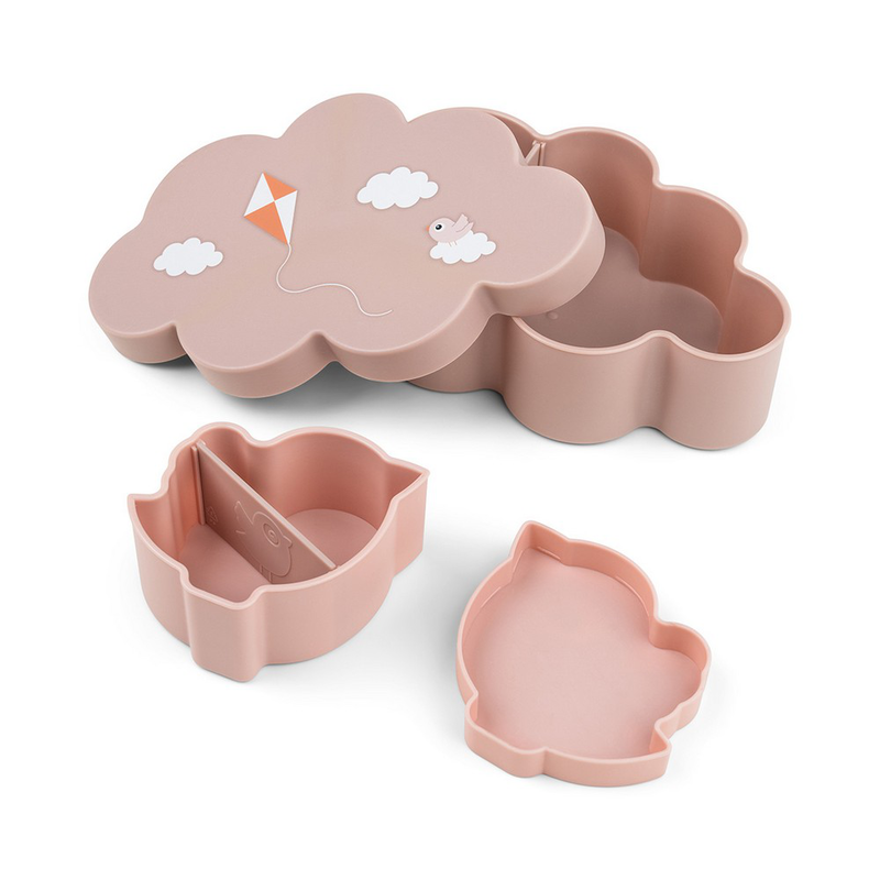 Done by deer lunch & snack box w/straw bottle playground - powder, , medium-null