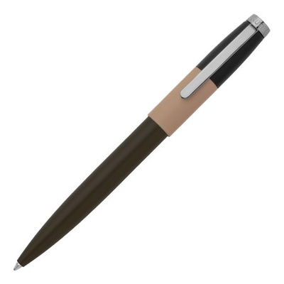 Cerruti ballpoint pen brick beige khaki black, , medium