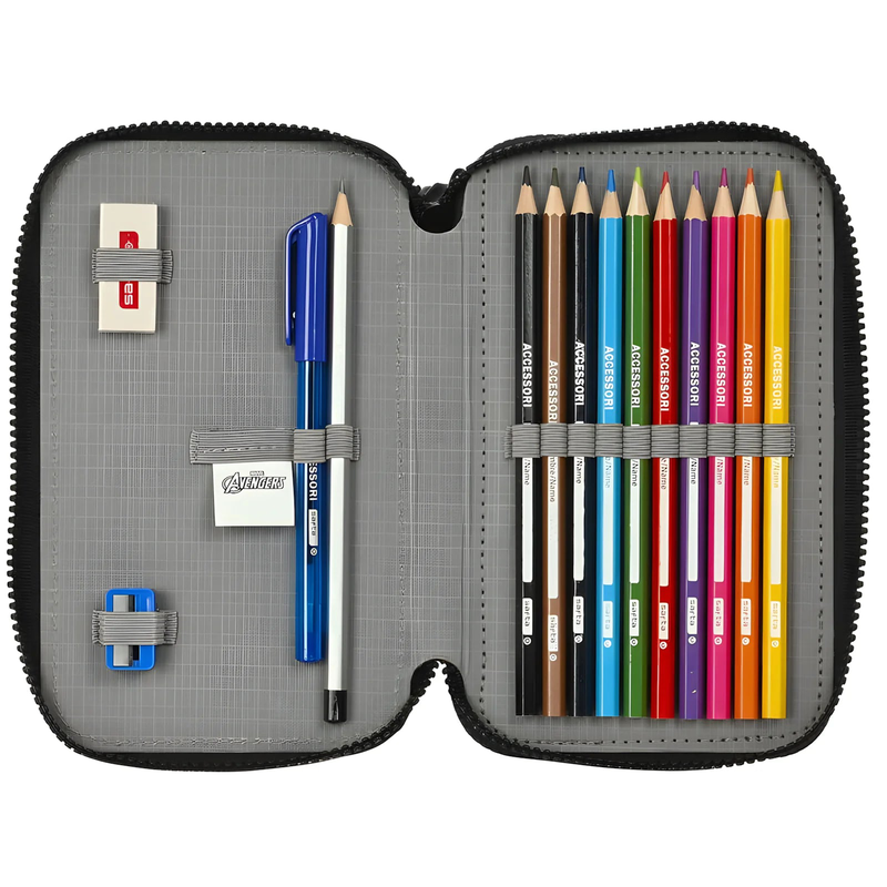 Product image: Marvel avengers forever double pencil case 28pcs-null