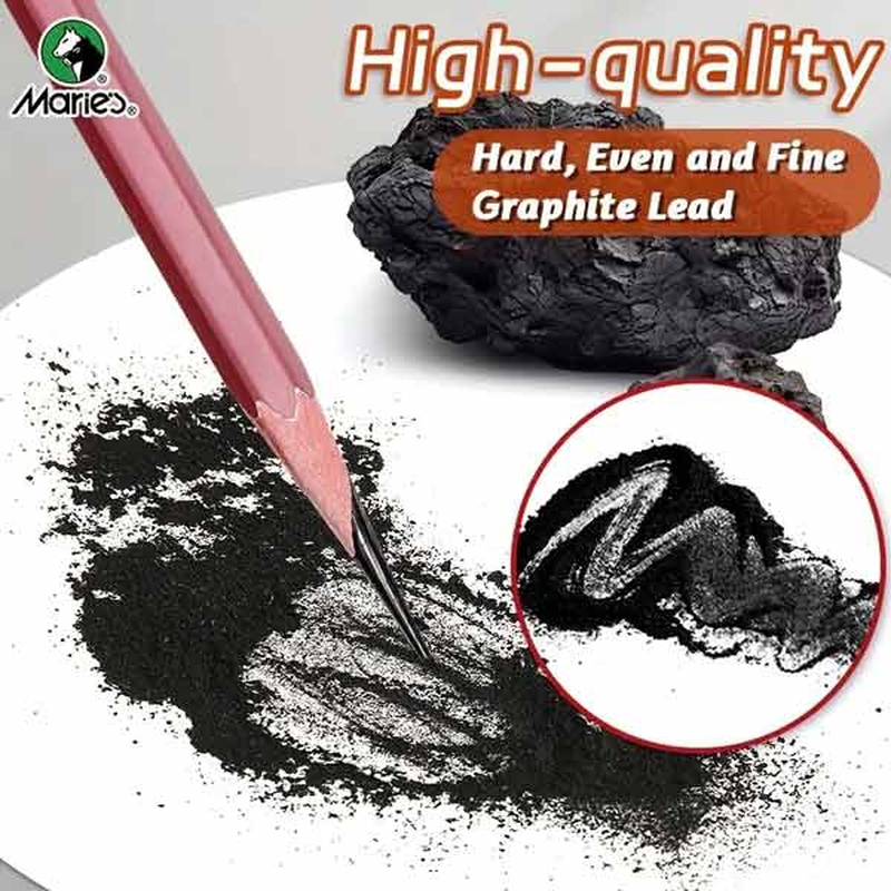 Product image: Μολύβι σχεδίου maries 6b, , medium-null