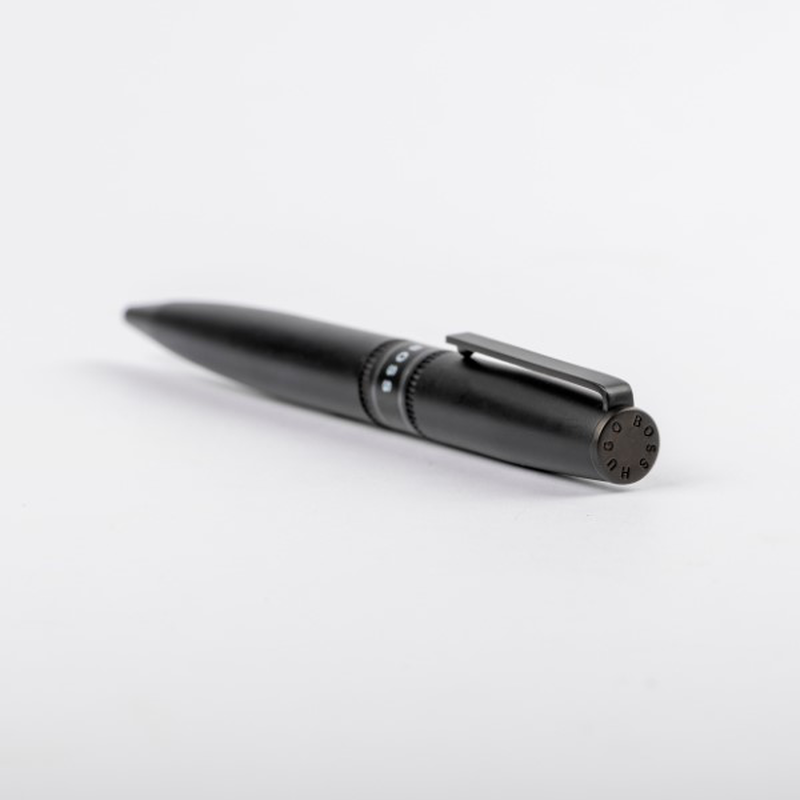 Hugo Boss ballpoint pen illusion gear black, , medium-null