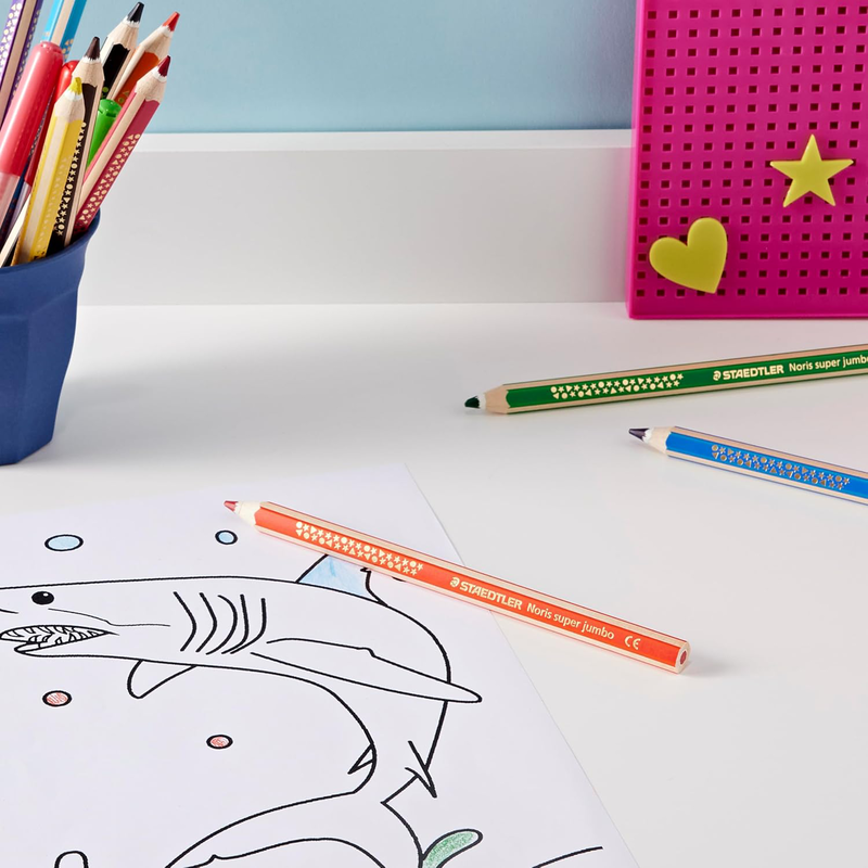 Product image: Staedtler 12 noris coloured pencils jumbo, , medium-null
