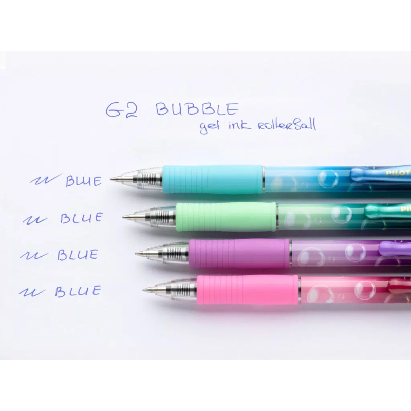 Pilot g-2 0.7 bubble gel ink roll pink - blue, , medium-null