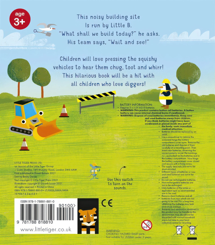 Product image: My first touch and feel sound interactive builders book, , medium-null