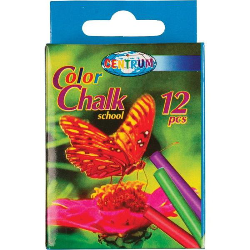 Color school chalk colour 12pcs, , medium-null