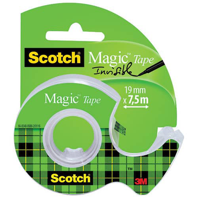 3m scotch® magic tape dispenser 19mm x 7,5m, , medium