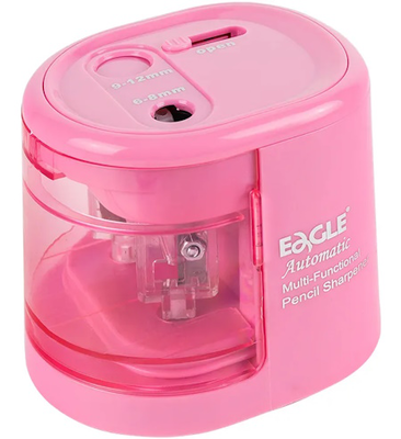 Sharpener eagle eg-5161USB pink 2 holes, , medium