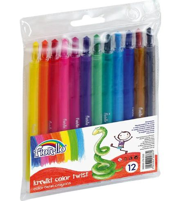 Twist crayons 12pcs fiorello, , medium