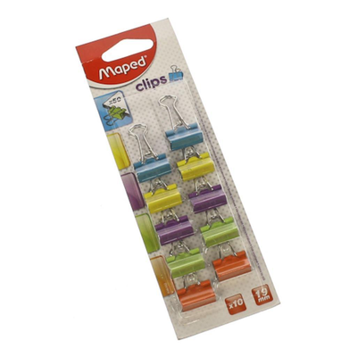 Maped clips 19mm up to 50pages 10pcs