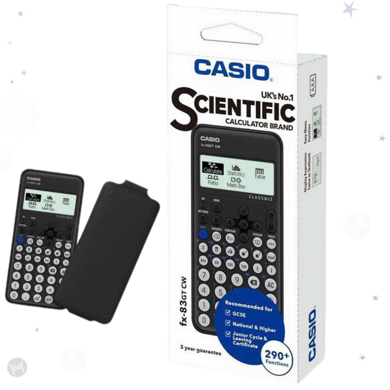 Casio fx-83gtcw black scientific calculator new and boxed 290+, , medium image number null