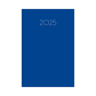 2025 ημερησιο diary simple 17x25 blue, , medium
