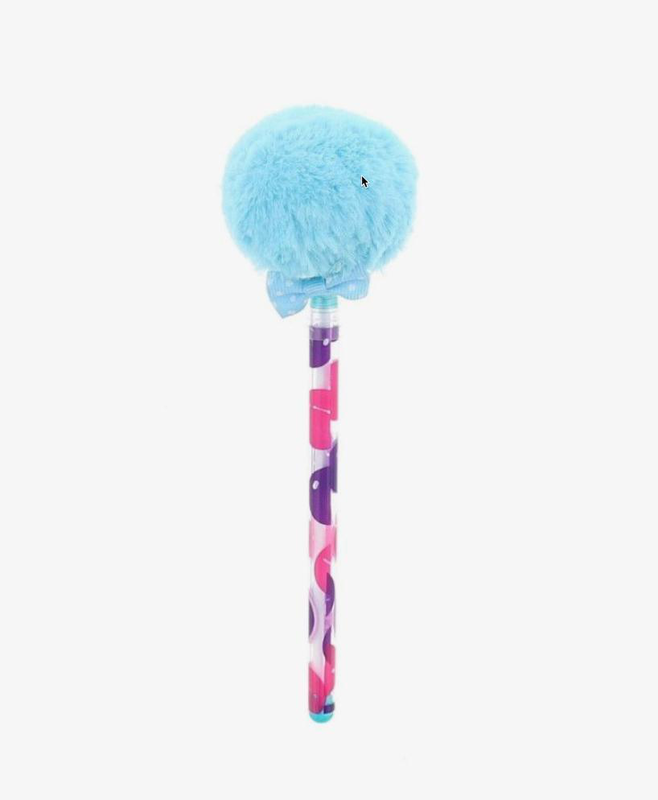 Gogopo fluffy topped ballpen - assortment-null