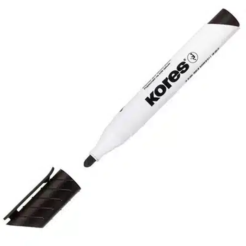 Kores whiteboard marker black, , medium-null