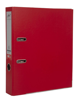 Elfen file plastic super strong a4 75mm red 0101, , medium