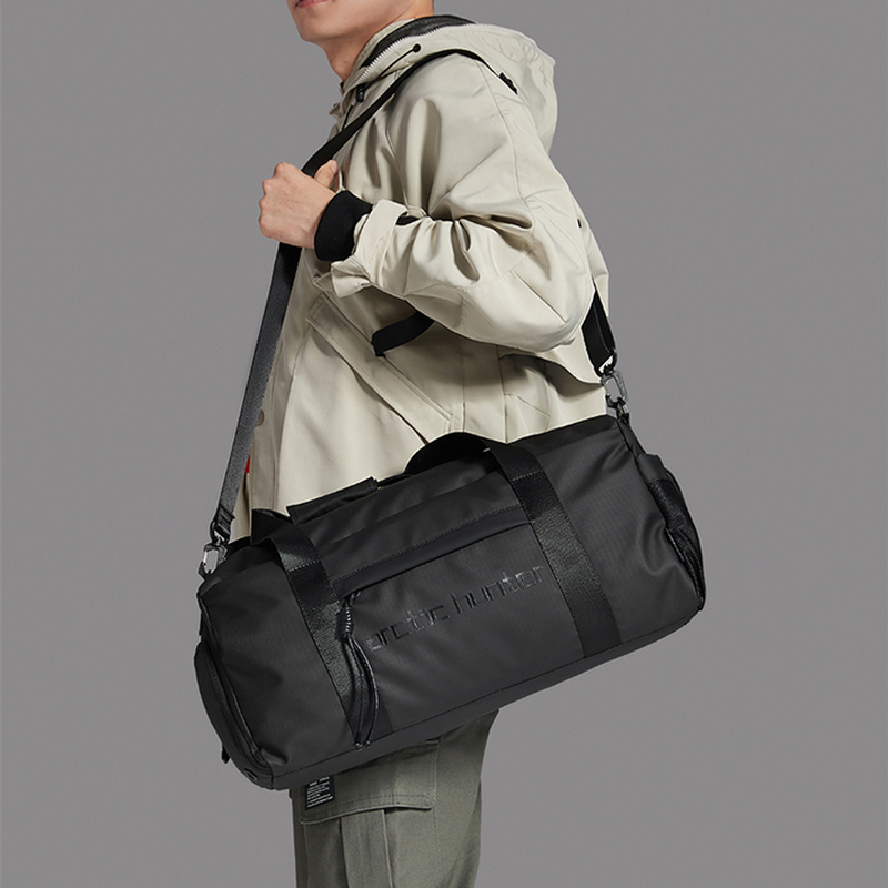 Arctic hunter workout duffel bag black 25l-null