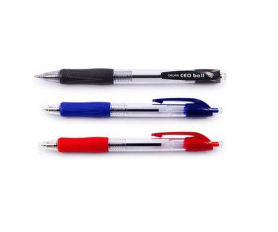 Ball pen 1.0 crown medium, Blue, medium