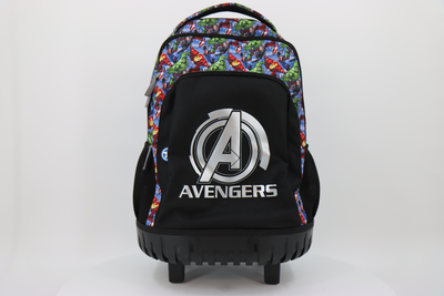 Avengers24 trolley backpack, Black, medium