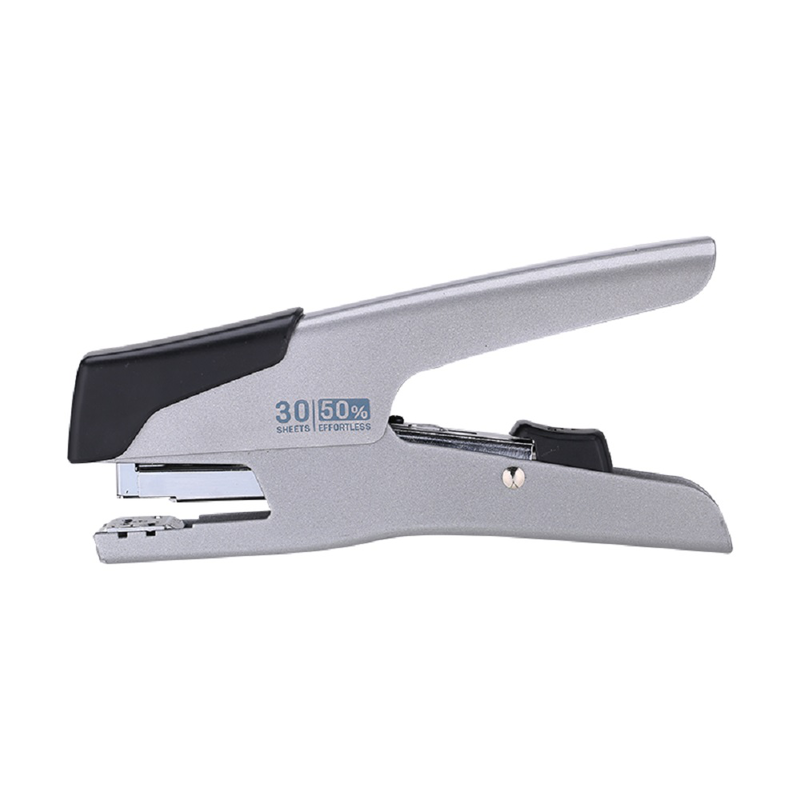 Deli effortless stapler (plier) 30 sheets silver, , medium-null
