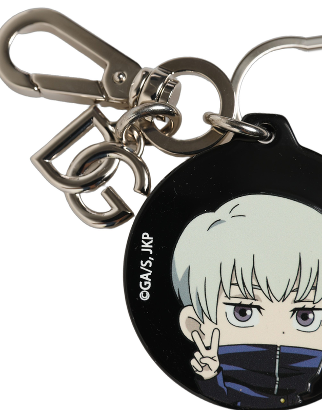 Black kaisen toge inumaki charm metal keychain keyring-null