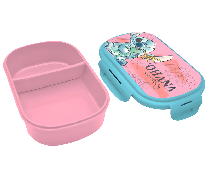 Product image: Disney stitch lunch box and cutlery set, , medium-null